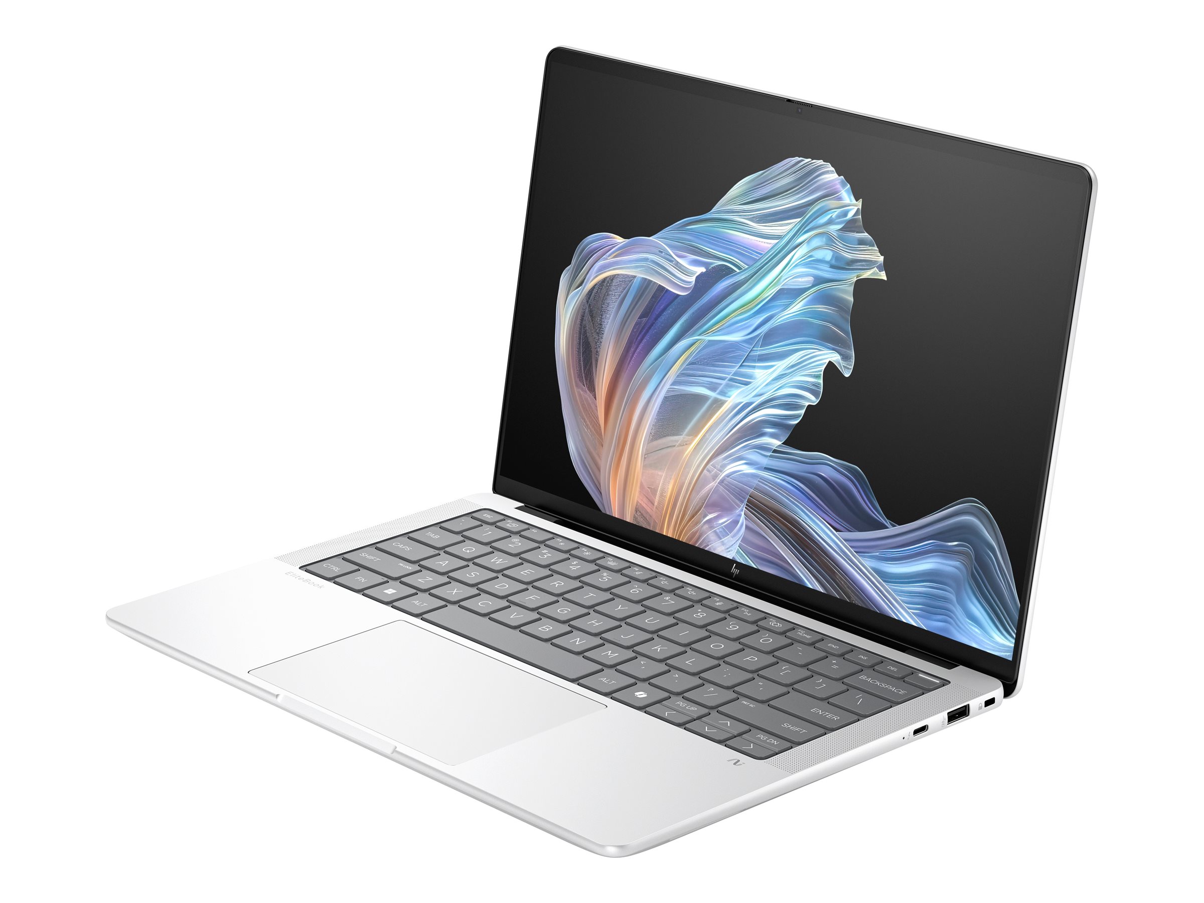 HP EliteBook X G1a Notebook Next Gen AI - Conception de charnière à 157 degrés - AMD Ryzen AI 9 - HX 375 / jusqu'à 5.1 GHz - Win 11 Pro - Radeon 890M - 64 Go RAM - 1 To SSD NVMe, TLC - 14" OLED écran tactile 2880 x 1800 (2.8K) - Wi-Fi 7, Bluetooth, NFC - argent glacé - clavier : Français - avec HP Wolf Pro Security Edition (3 ans) - B68YWET#ABF - Ordinateurs portables