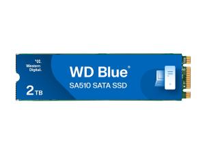 WD Blue SA510 WDS200T3B0B-00C7C0 - SSD - 2 To - interne - M.2 2280 - SATA 6Gb/s - WDS200T3B0B-00C7C0 - Disques SSD