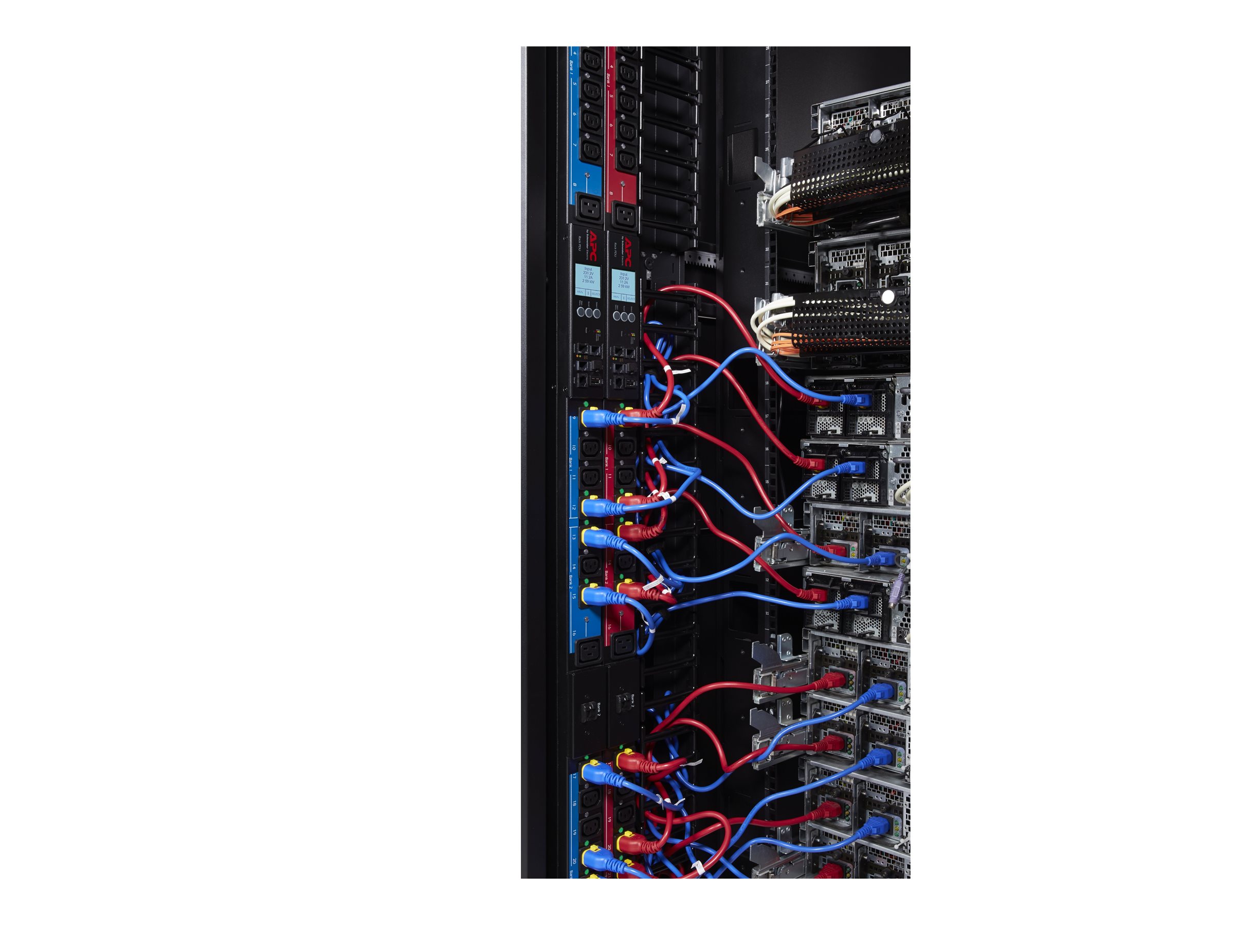 APC AP8000 - Câble d'alimentation - power IEC 60320 C13 pour IEC 60320 C14 - 10 A - 1.22 m - bleu - Mondial - pour P/N: SCL500RMI1UC, SCL500RMI1UNC, SMT3000I-AR, SMT3000R2I-AR, SMTL750RMI2UC, SRT1500RMXLI - AP8704S-WWX590 - Câbles d'alimentation