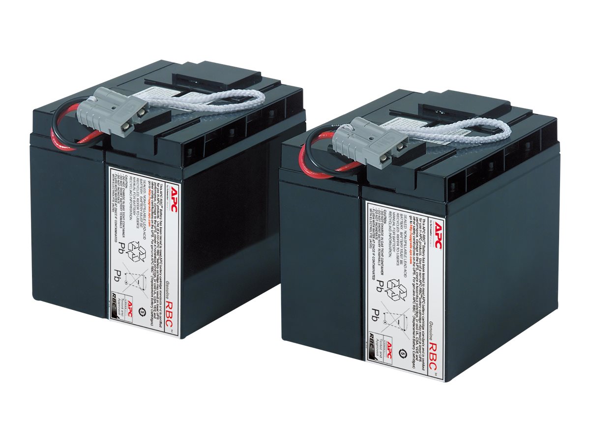 Cartouche de batterie de rechange APC #11 - Batterie d'onduleur - Acide de plomb - noir - pour P/N: DLA2200J, SU2200I, SU2200J3W, SU2200RMXLI, SU3000I, SU3000J3W, SUA3000T, SUA3000US - RBC11 - Batteries UPS