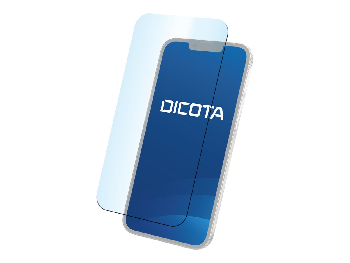 DICOTA - Protection d'écran pour téléphone portable - 3 H, auto-adhésif - film - noir - D70912 - Accessoires pour téléphone portable