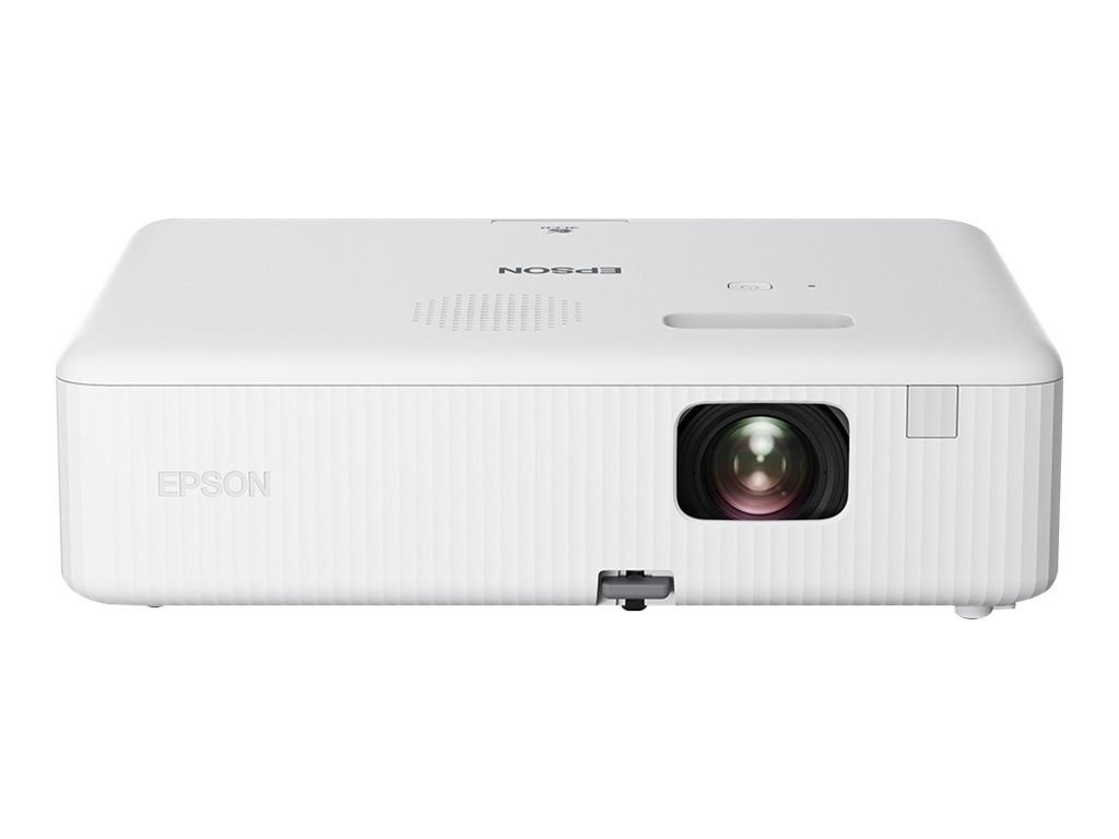 Epson CO-FH01 - Projecteur 3LCD - portable - 3000 lumens (blanc) - 3000 lumens (couleur) - 16:9 - 1080p - blanc - Android TV - V11HA84040 - Projecteurs numériques