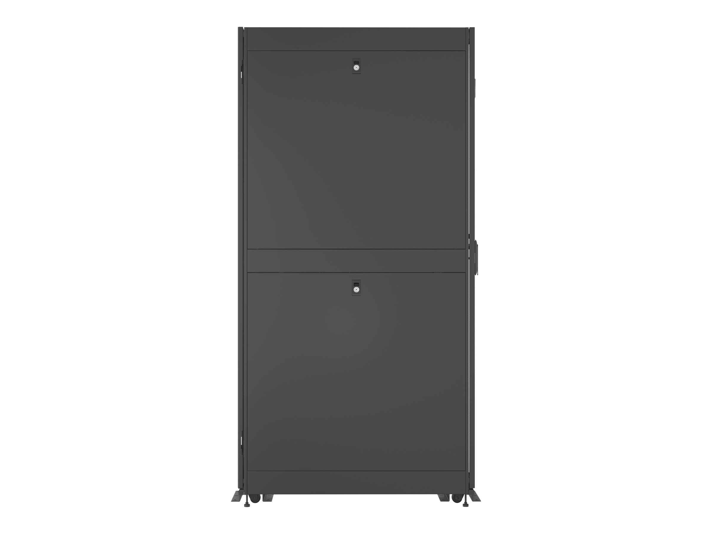 Vertiv VR - Rack armoire - noir, RAL 7021 - 48U - 19" - VR3107 - Accessoires pour serveur