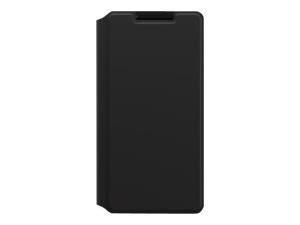 OtterBox Strada Series Via - Étui à rabat pour téléphone portable - polyuréthane, polycarbonate - noir - pour Samsung Galaxy S20+, S20+ 5G - 77-64286 - Coques et étuis pour téléphone portable