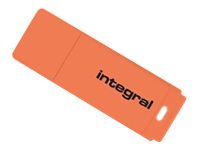 Integral Neon - Clé USB - 32 Go - USB 2.0 - orange - INFD32GBNEONOR - Lecteurs flash