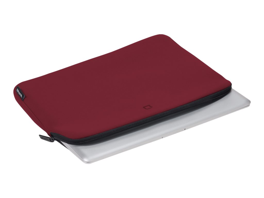 DICOTA Skin BASE - Housse d'ordinateur portable - 12" - 12.5" - rouge - D31290 - Sacoches pour ordinateur portable