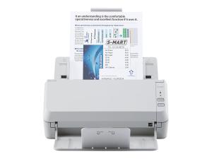 Ricoh SP-1125N - Scanner de documents - CIS Double - Recto-verso - 216 x 355.6 mm - 600 dpi x 600 dpi - jusqu'à 25 ppm (mono) / jusqu'à 25 ppm (couleur) - Chargeur automatique de documents (50 feuilles) - jusqu'à 4000 pages par jour - Gigabit LAN, USB 3.2 Gen 1x1 - PA03811-B011 - Scanneurs de documents