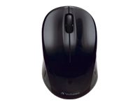 Verbatim Wireless Mouse GO NANO - Souris - optique - sans fil - RF - récepteur sans fil USB - noir - 49042 - Souris