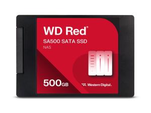 WD Red SA500 WDS500G1R0A-68A4W0 - SSD - 500 Go - interne - 2.5" - SATA 6Gb/s - WDS500G1R0A-68A4W0 - Disques durs pour ordinateur portable