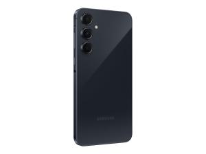 Samsung Galaxy A55 - 5G smartphone - double SIM - RAM 8 Go / Mémoire interne 256 Go - microSD slot - écran OEL - 6.6" - 2340 x 1080 pixels (120 Hz) - 3 x caméras arrière 50 MP, 12 MP, 5 MP - front camera 32 MP - marine exceptionnel - SM-A556BZKCEUB - Smartphones 5G