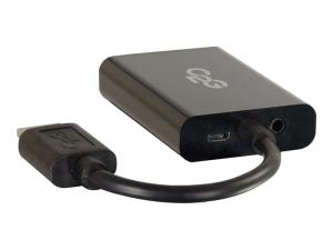 C2G HDMI to VGA + Audio Adapter - HDMI to VGA + Audio Converter - 1080p - Convertisseur vidéo - HDMI - VGA - noir - 41351 - Convertisseurs vidéo