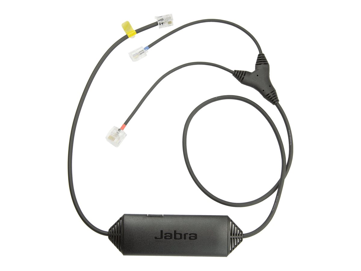 Jabra LINK - Adaptateur pour crochet commutateur électronique pour téléphone VoIP, casque sans fil - pour PRO 920, 925; NEC DT920, DT930 - 14201-47 - Accessoires pour écouteurs