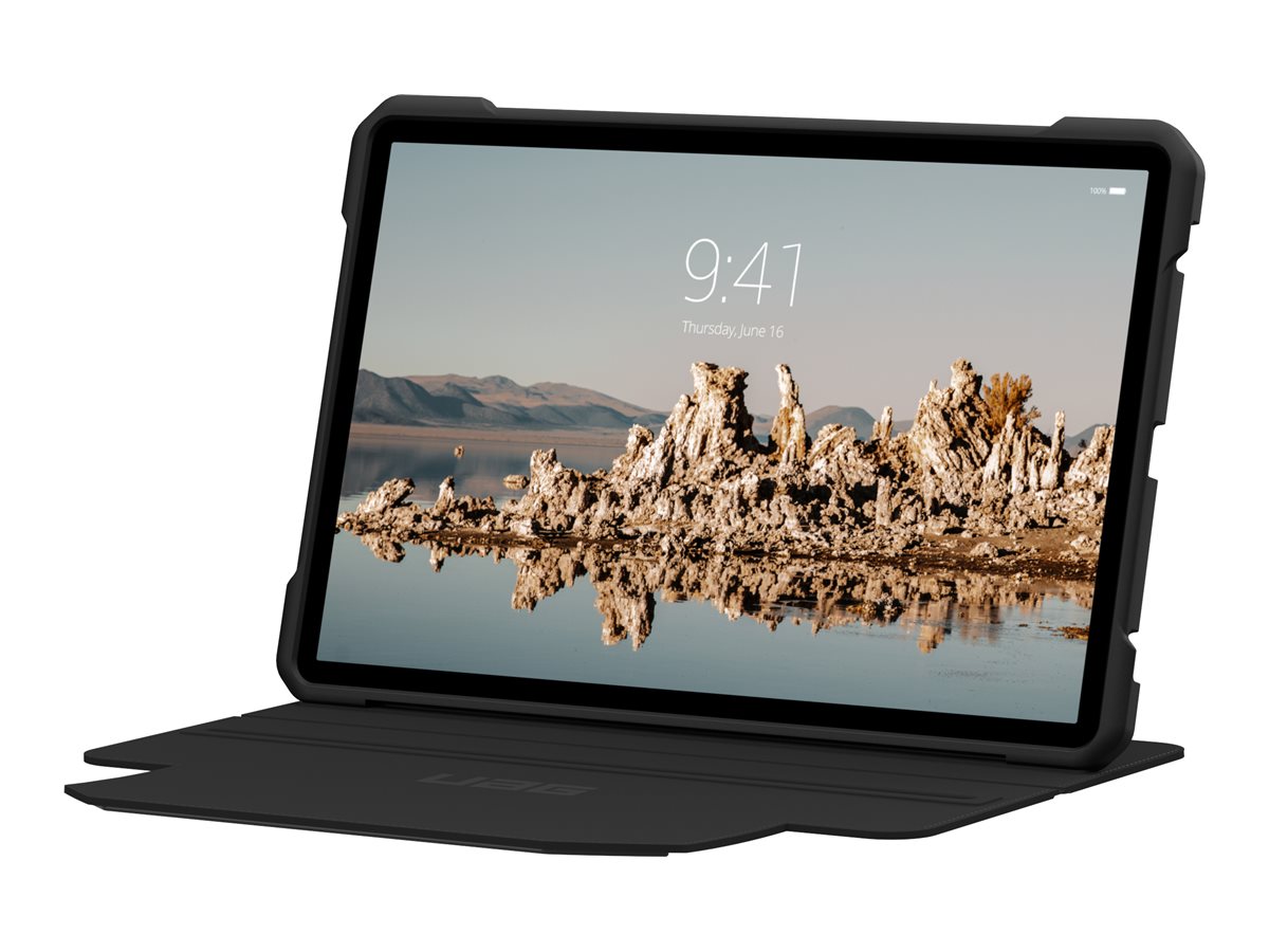 UAG - Étui à rabat pour tablette - polyuréthane (PU) - noir - pour Samsung Galaxy Tab S9 (11 ") - 224339114040 - Accessoires pour ordinateur portable et tablette