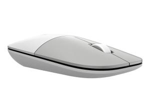 HP Z3700 - Souris - sans fil - 2.4 GHz - récepteur sans fil USB - blanc céramique - pour HP 21, 22, 24, 27; Pavilion 24, 27, 32, TP01 - 171D8AA - Souris