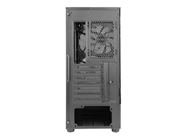 Antec NX Series NX410 - Mid tower - ATX - panneau latéral fenêtré (verre trempé) - pas d'alimentation - noir - USB/Audio - 0-761345-81041-8 - Boîtiers ATX