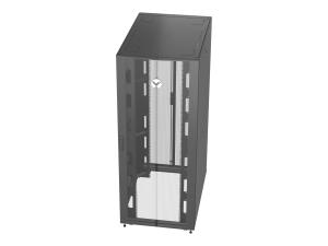 Vertiv VR - Rack armoire - noir, RAL 7021 - 42U - 19" - VR3350 - Accessoires pour serveur