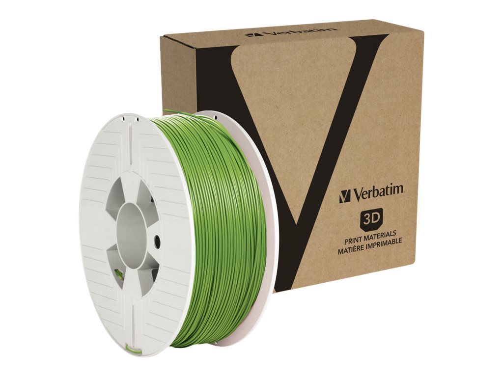 Verbatim - Vert, RAL 6018 - 1 kg - 335 m - filament PLA (3D) - 55324 - Consommables pour imprimante 3D