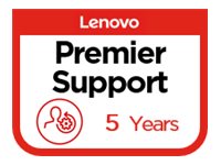 Lenovo Premier Support - Contrat de maintenance prolongé - pièces et main d'oeuvre - 5 années - sur site - temps de réponse : NBD - pour ThinkStation P410; P500; P510; P520; P520c - 5WS0W86651 - Options de service informatique