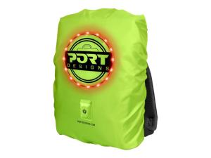 PORT Be VISIBL - Protection pluie de sac à dos pour ordinateur portable - jaune - 180113 - Sacoches pour ordinateur portable