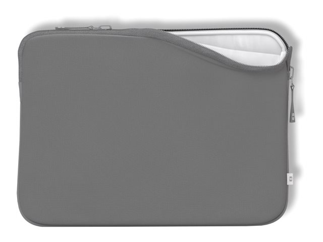MW Basics ²Life - Housse d'ordinateur portable - intérieur blanc - 13" - gris - MW-410140 - Sacoches pour ordinateur portable