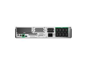 APC Smart-UPS SMT 2200VA LCD RM with SmartConnect - Onduleur (rack-montable) - CA 230 V - 1980 Watt - 2200 VA - RS-232, USB - connecteurs de sortie : 9 - 2U - pour P/N: AR3003, AR3003SP, AR3006, AR3006SP, AR3103, AR3103SP, AR3106, AR3106SP, AR9300SP - SMT2200RMI2UC - UPS montables sur rack