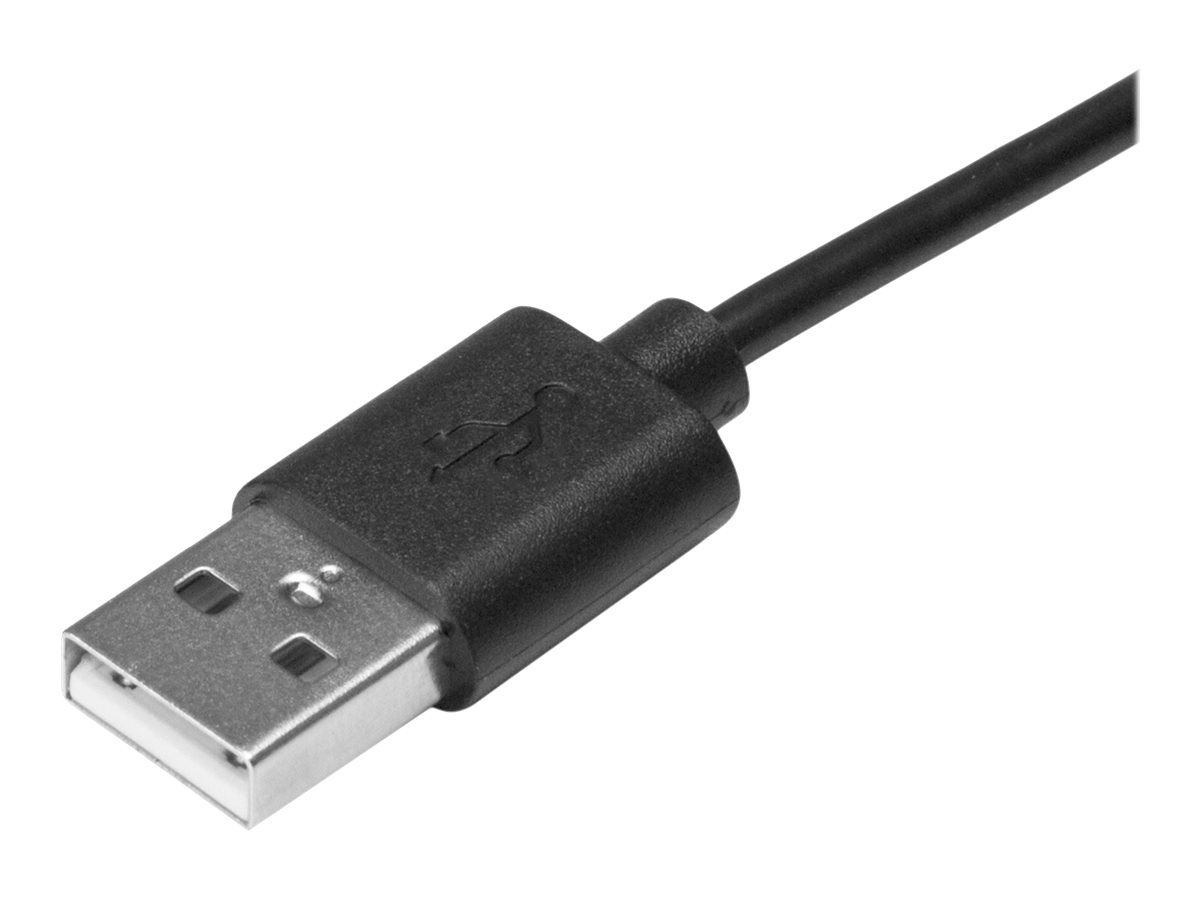 StarTech.com Câble USB 2.0 USB-C vers USB-A de 2 m - Cordon USB C vers A - Câble USB Type-C - M/M - Noir - Câble USB - 24 pin USB-C (M) pour USB (M) - USB 2.0 - 2 m - noir - pour P/N: HB30C1A1CPD, HB30C3A1CFBW, HB30C3AGEPD, HB30C3APDW, HB30C4ABW, ST4200MINIC - USB2AC2M - Câbles USB