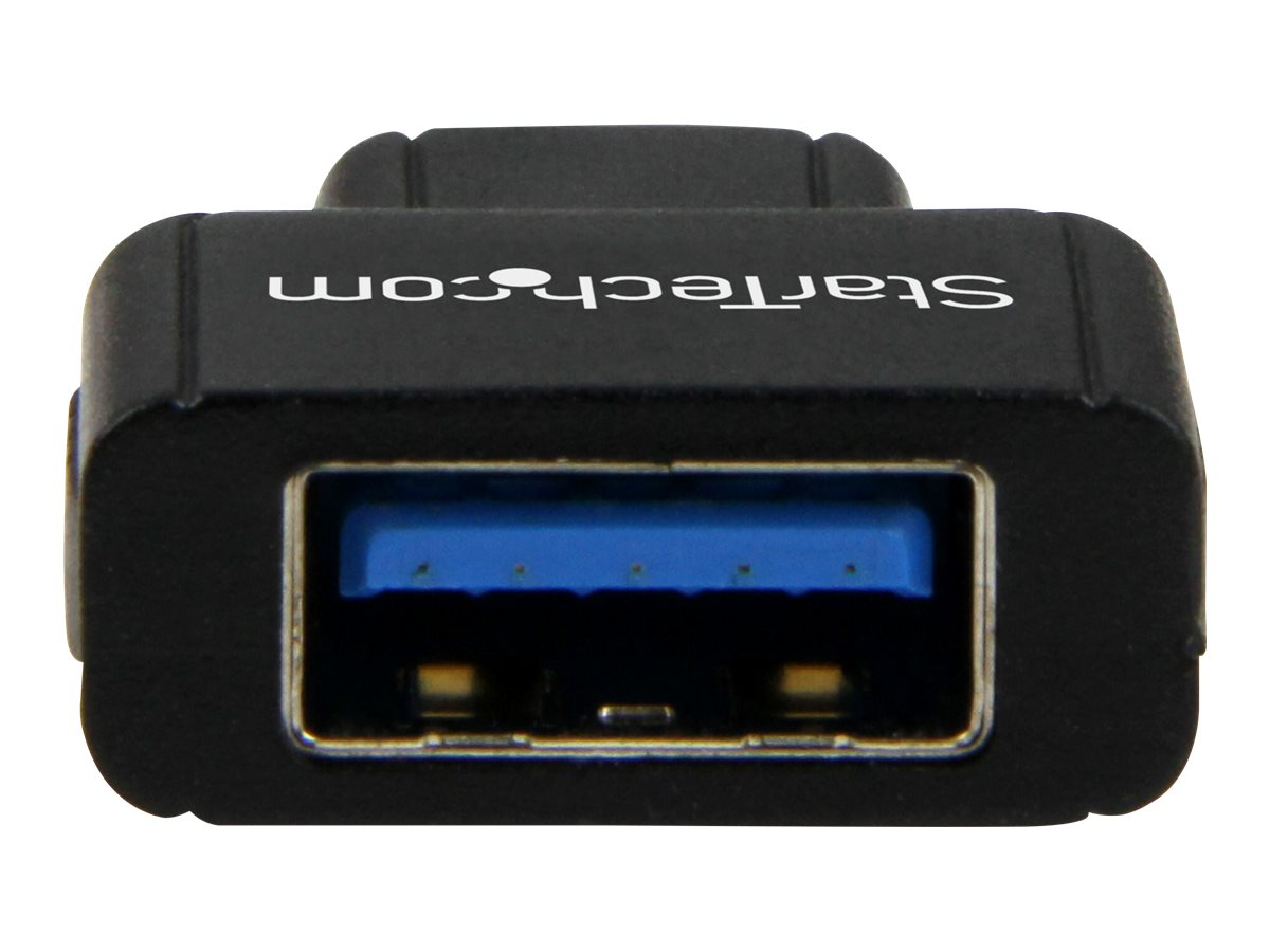 StarTech.com Adaptateur USB 3.0 USB-C vers USB-A - Convertisseur USB C vers A - Adaptateur USB Type-C - M/F - Adaptateur USB - 24 pin USB-C (M) pour USB type A (F) - USB 3.1 - noir - pour P/N: HB31C2A1CGS, HB31C2A2CB, HB31C3A1CS, HB31C3ASDMB, HB31C4AS, PEXUSB311AC3 - USB31CAADG - Câbles USB
