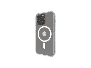 Belkin SheerForce - Coque de protection pour téléphone portable - magnétique - compatibilité avec MagSafe - clair - mince, léger - pour Apple iPhone 14 - MSA008BTCL - Coques et étuis pour téléphone portable