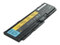 Lenovo - Batterie de portable - Lithium Ion - 6 cellules - 3900 mAh - pour ThinkPad T400s; T410s; T410si - 51J0497 - Batteries pour ordinateur portable