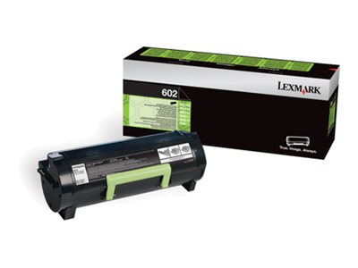 Lexmark 602 - Noir - original - cartouche de toner LCCP, LRP - pour Lexmark MX310, MX410, MX510, MX511, MX611 - 60F2000 - Cartouches de toner