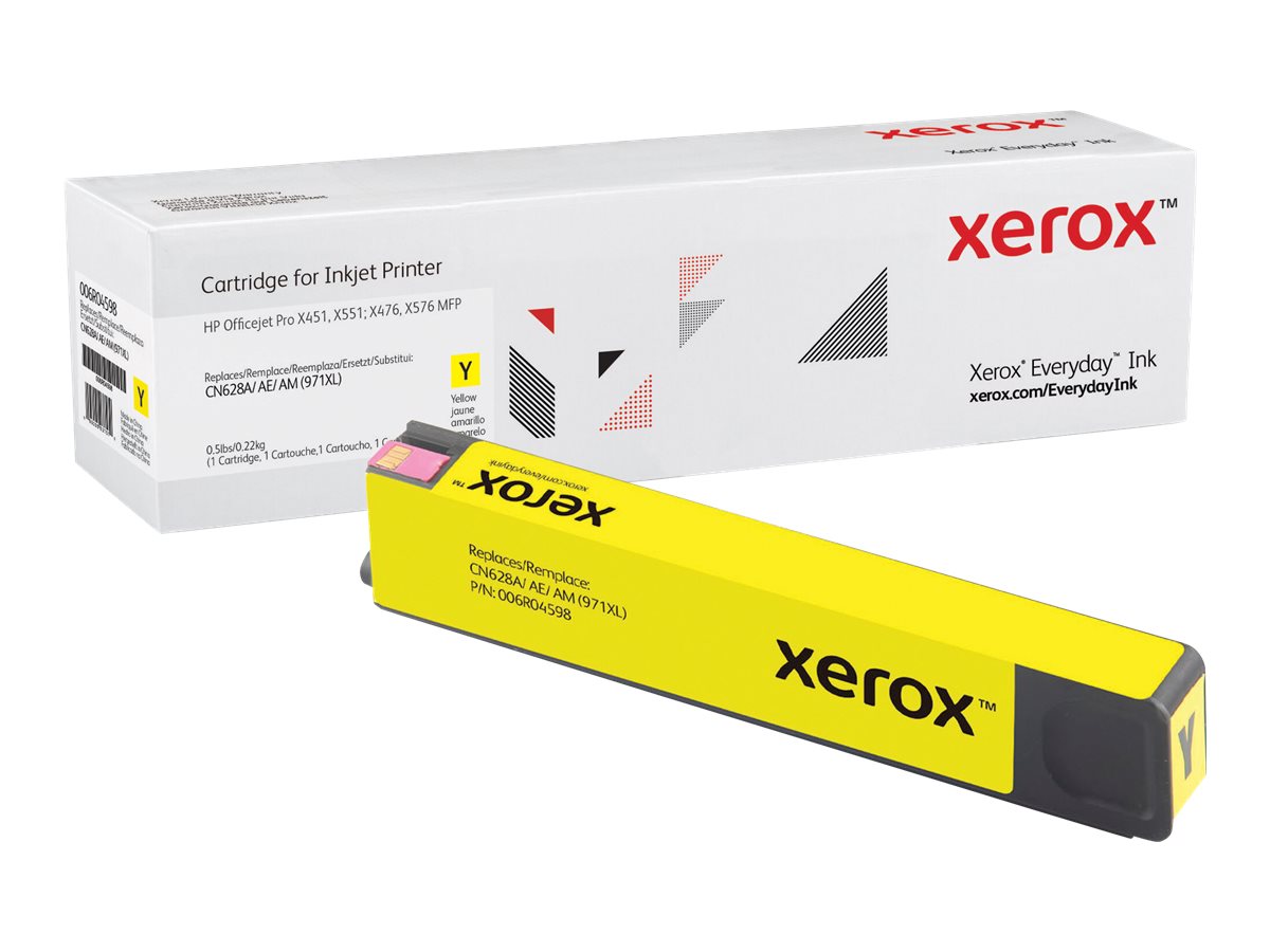 Xerox - À rendement élevé - jaune - compatible - cartouche de toner (alternative pour : HP CN628A, HP CN628AE, HP CN628AM) - pour HP Officejet Pro X451dn, X451dw, X476dn MFP, X476dw MFP, X551dw, X576dw MFP - 006R04598 - Cartouches de toner