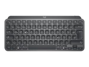 Logitech MX Keys Mini pour les entreprises - Clavier - rétroéclairé - sans fil - Bluetooth LE - AZERTY - Français - graphite - 920-010599 - Claviers