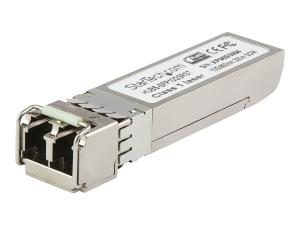 StarTech.com Module de transceiver SFP+ compatible Cisco SFP-10G-ZR-S - 10GBase-ZR - Garantie a vie - 10 Gbps - 80 km (SFP-10G-ZR-S-ST) - Module transmetteur SFP+ (équivalent à : Dell EMC SFP-10G-SR) - 10GbE - 10GBase-SR - LC multi-mode - jusqu'à 400 m - 850 nm - SFP10GSREMST - Transmetteurs optiques