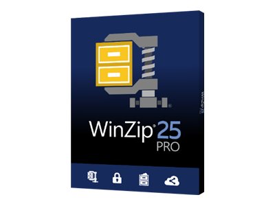 WinZip Pro - (v. 25) - version boîte - 1 utilisateur - DVD - Win - Multi-Lingual - Europe - WZ25PROMLDVDEU - Logiciels de récupération/sauvegarde