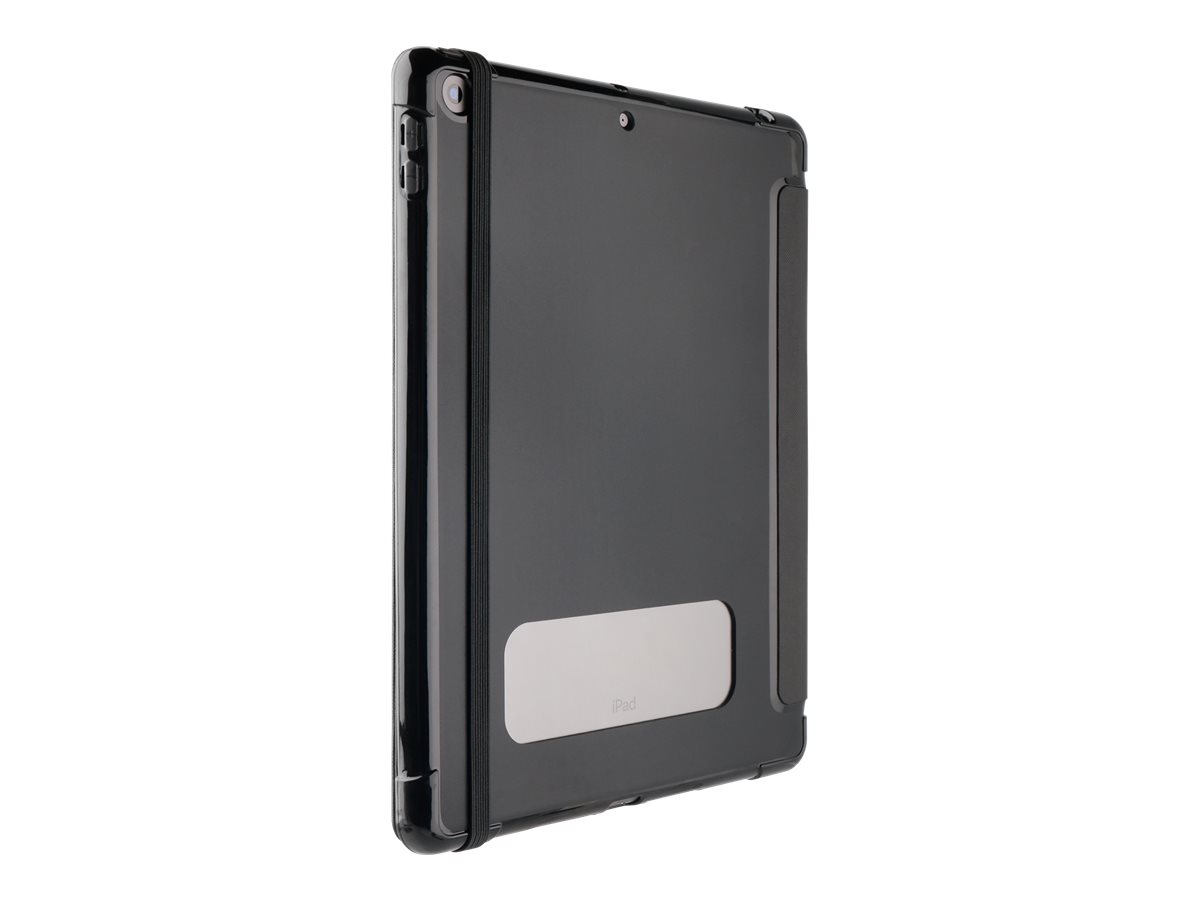 OtterBox React Series - Protection d'écran pour tablette - avec porte-crayon - noir - pour Apple 10.2-inch iPad (8ème génération, 9ème génération) - 77-92197 - Accessoires pour ordinateur portable et tablette