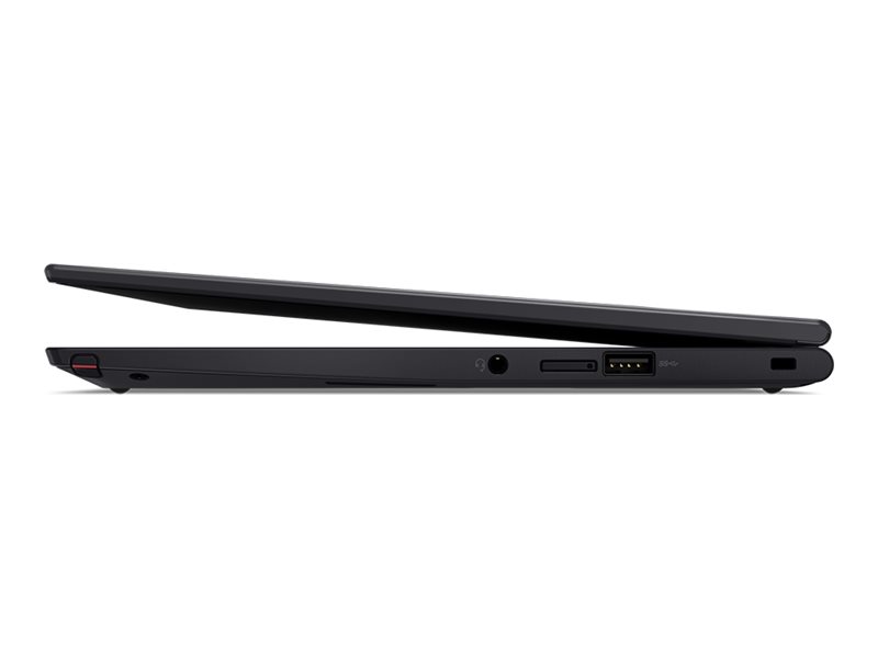 Lenovo ThinkPad X13 Yoga Gen 2 20W8 - Conception inclinable - Intel Core i7 - 1165G7 / jusqu'à 4.7 GHz - Win 10 Pro 64 bits (comprend Licence Win 11 Pro) - Carte graphique Intel Iris Xe - 16 Go RAM - 512 Go SSD TCG Opal Encryption 2, NVMe - 13.3" IPS écran tactile 1920 x 1200 - Wi-Fi 6 - noir - clavier : Français - avec 3 ans de support Lenovo sur site - 20W8007QFR - Ordinateurs portables