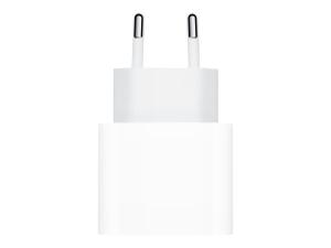 Apple 20W USB-C Power Adapter - Adaptateur secteur - 20 Watt (24 pin USB-C) - MHJE3ZM/A - Batteries et adaptateurs d'alimentation pour téléphone cellulaire