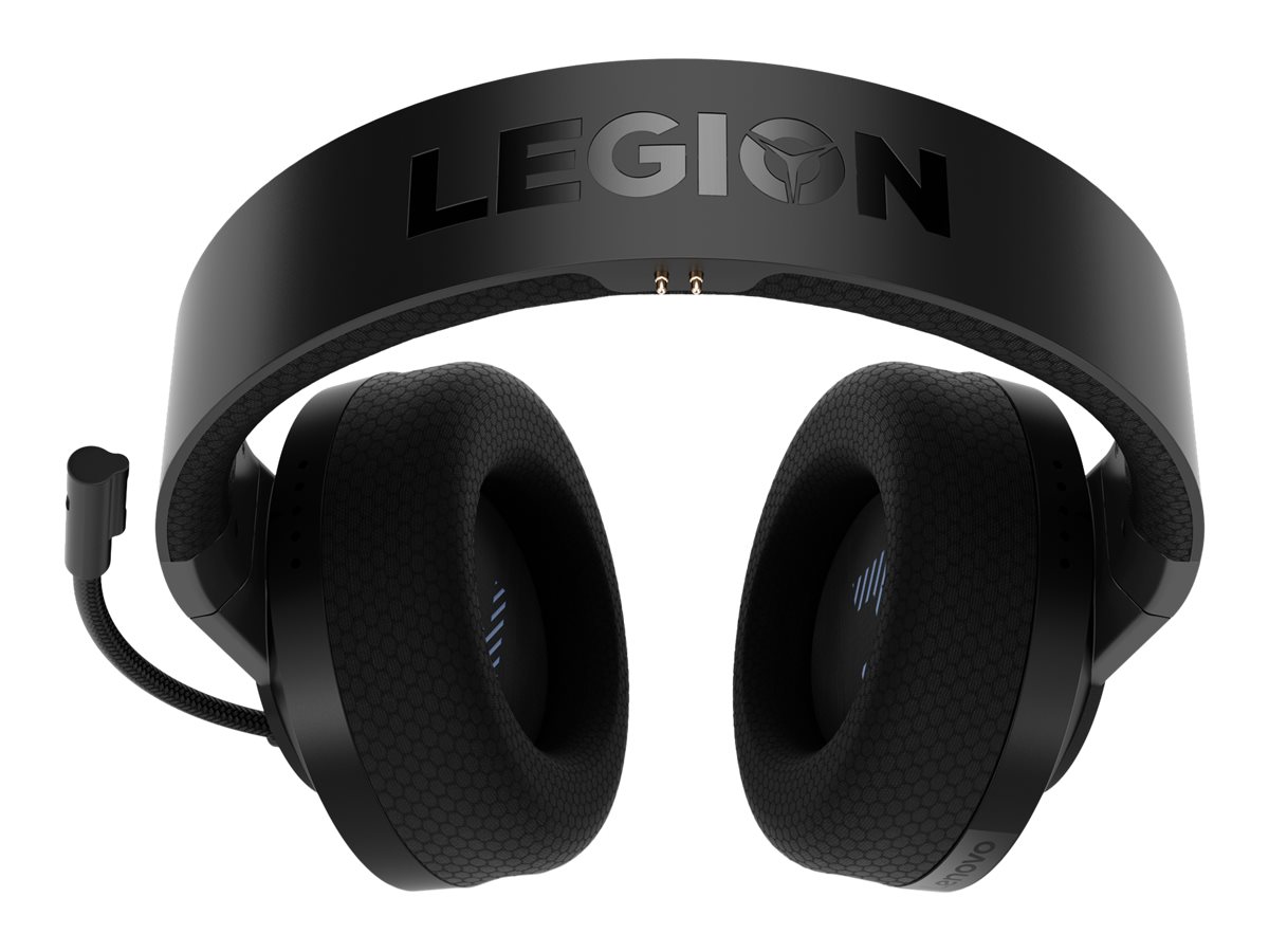 Lenovo Legion H600 - Micro-casque - circum-aural - 2,4 GHz - sans fil, filaire - GXD1A03963 - Écouteurs