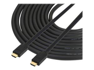 StarTech.com Câble HDMI grande vitesse haute qualité de 7 m avec Ethernet - 4K 60 Hz (HDMM7MP) - Câble HDMI avec Ethernet - HDMI mâle pour HDMI mâle - 7 m - noir - pour P/N: KITBXDOCKPEU, KITBXDOCKPNA, KITBXDOCKPUK, KITBZDOCK, USBC-HDMI-CDP2HD4K60 - HDMM7MP - Accessoires pour systèmes audio domestiques