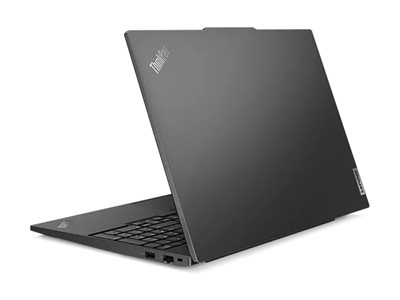 Lenovo ThinkPad E16 Gen 1 21JT - AMD Ryzen 5 - 7530U / jusqu'à 4.5 GHz - Win 11 Pro - Radeon Graphics - 16 Go RAM - 512 Go SSD TCG Opal Encryption 2, NVMe - 16" IPS 1920 x 1200 - Gigabit Ethernet - Wi-Fi 6 - noir graphite - clavier : Français - avec 1 an de support Premier Lenovo - 21JT000FFR - Ordinateurs portables