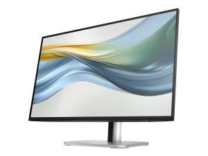 HP 524pu - Series 5 Pro - écran LED - 24" (23.8" visualisable) - 1920 x 1080 Full HD (1080p) @ 100 Hz - IPS - 350 cd/m² - 1500:1 - 5 ms - HDMI, DisplayPort, USB-C - noir de jais, natural silver and jet black (stand) - 9D9V7AA#ABB - Écrans d'ordinateur