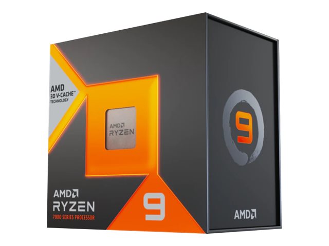 AMD Ryzen 9 7900X3D - 4.4 GHz - 12 coeurs - 24 filetages - 128 Mo cache - Socket AM5 - PIB/WOF - 100-100000909WOF - Processeurs AMD