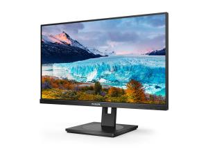 Philips S-line 243S1 - Écran LED - 24" (23.8" visualisable) - 1920 x 1080 Full HD (1080p) @ 75 Hz - IPS - 300 cd/m² - 1000:1 - 4 ms - HDMI, DisplayPort, USB-C - haut-parleurs - noir texturé - 243S1/00 - Écrans d'ordinateur