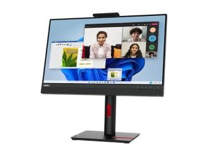 Lenovo ThinkCentre Tiny-in-One 24 Gen 5 - Écran LED - 23.8" (23.8" visualisable) - écran tactile - 1920 x 1080 Full HD (1080p) @ 60 Hz - IPS - 250 cd/m² - 1000:1 - 4 ms - HDMI, DisplayPort - haut-parleurs - noir corbeau - 12NBGAT1EU - Écrans d'ordinateur