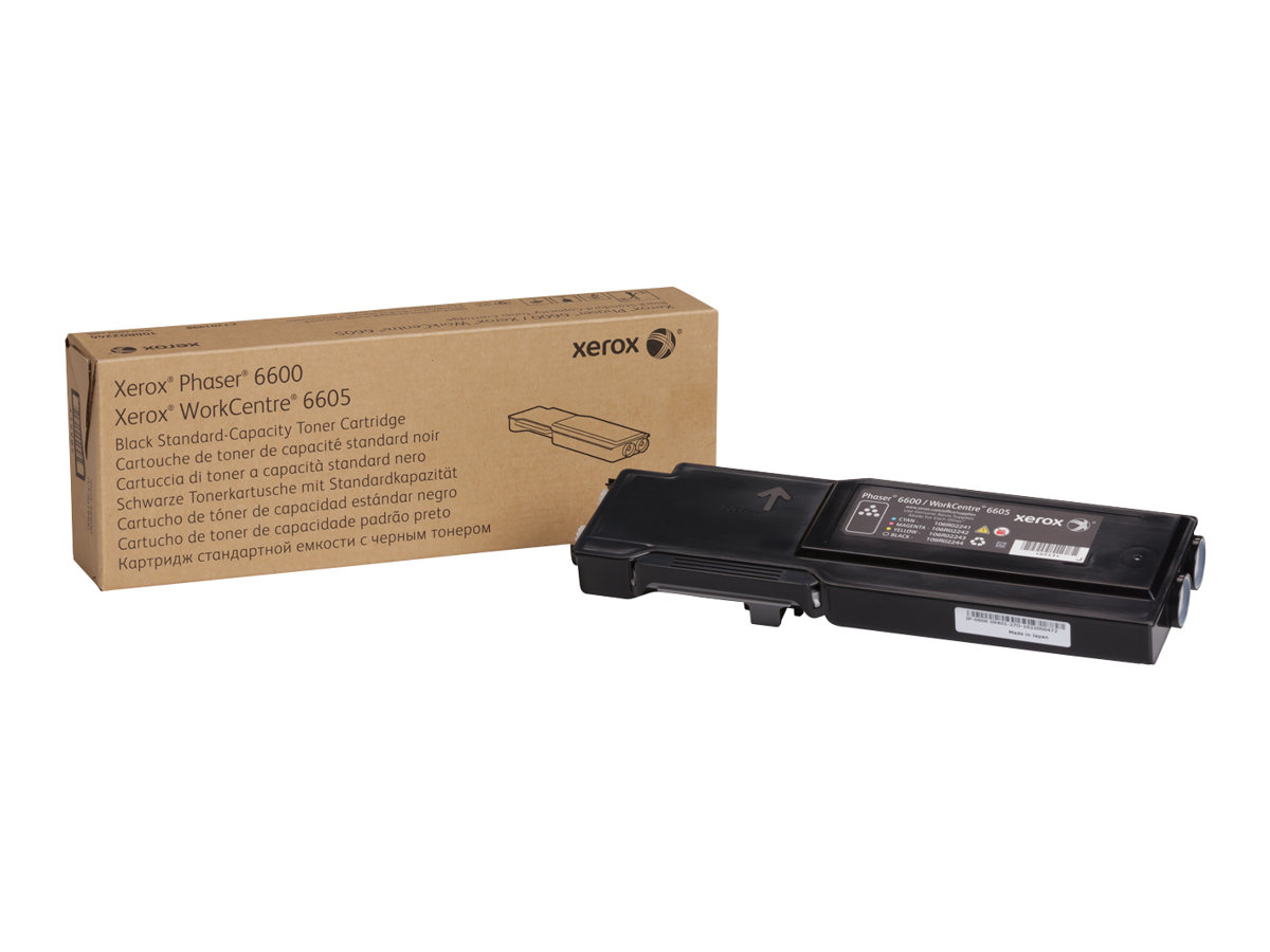 Xerox Phaser 6600 - Noir - original - cartouche de toner - pour Phaser 6600; WorkCentre 6605 - 106R02248 - Cartouches de toner