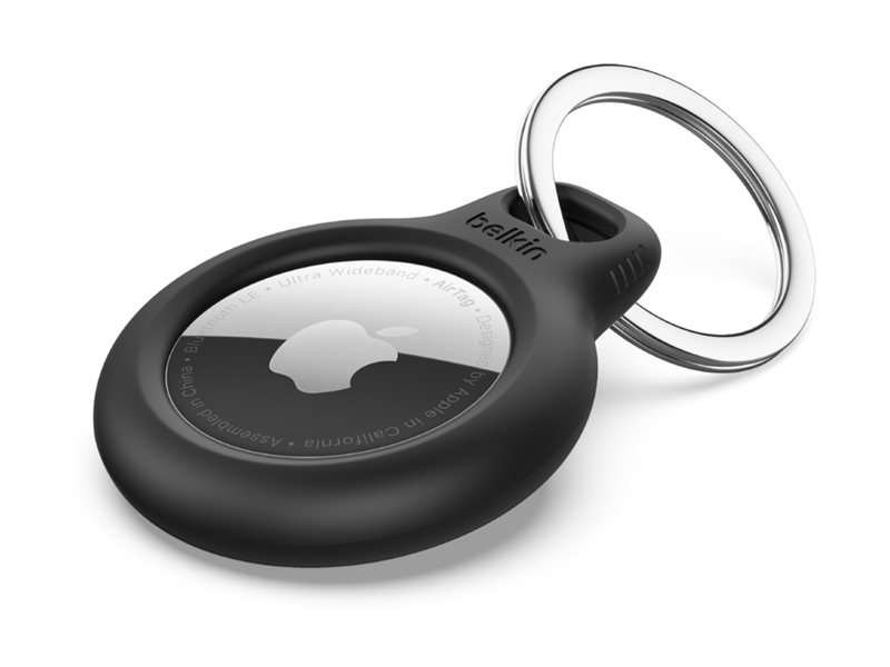 Belkin - Étui pour airtag - noir (pack de 2) - pour Apple AirTag - MSC002BTBK - Sacs multi-usages