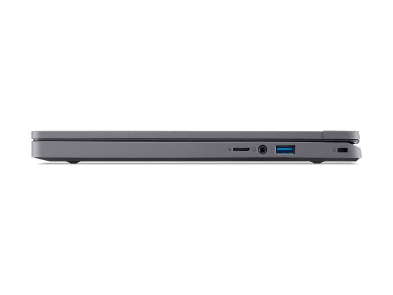 Acer TravelMate B5 14 TMB514-31-TCO - Conception de charnière à 180 degrés - Intel N-series - N100 / jusqu'à 3.4 GHz - Win 11 Pro Education - UHD Graphics - 4 Go RAM - 128 Go SSD UFS - 14" IPS 1920 x 1080 (Full HD) - Wi-Fi 6E - schiste noir - clavier : Français - NX.B0FEF.001 - Ordinateurs portables