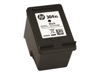 HP 304XL - À rendement élevé - noir - original - blister - cartouche d'encre - pour AMP 130; Deskjet 26XX, 37XX; ENVY 50XX - N9K08AE#301 - Cartouches d'imprimante