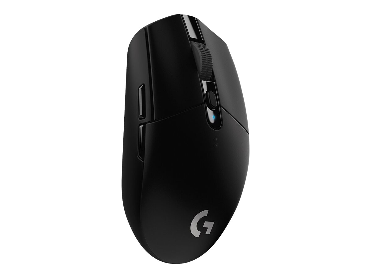 Logitech G G305 - Souris - optique - 6 boutons - sans fil - 2.4 GHz - récepteur sans fil USB - noir - 910-005283 - Souris