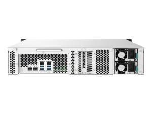 QNAP TS-832PXU - Serveur NAS - 8 Baies - rack-montable - SATA 6Gb/s - RAID RAID 0, 1, 5, 6, 10, 50, JBOD, 60 - RAM 4 Go - Gigabit Ethernet / 2.5 Gigabit Ethernet / 10 Gigabit Ethernet - iSCSI support - 2U - TS-832PXU-RP-4G - NAS